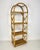 Mid-Century Modern Vintage Bamboo and Wicker Shelves, Italy, 1970s For Sale - Image 3 of 7