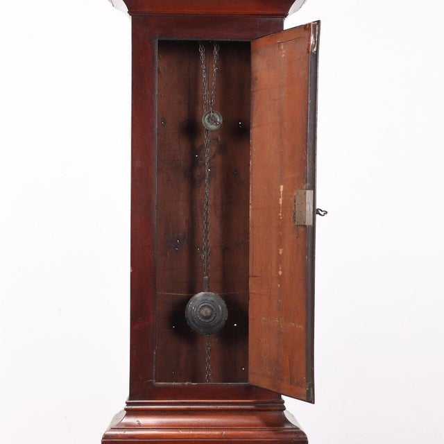 Empire Pendulum Clock in Mahogany For Sale - Image 9 of 14