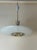 Mid-Century Brass and Textured Glass Pendant, 1950s For Sale - Image 11 of 16