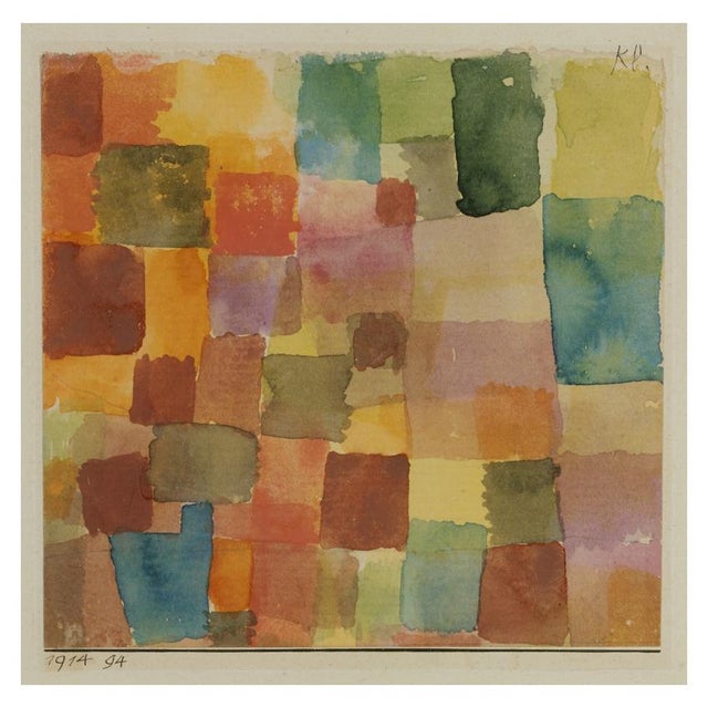 Untitled Klee, Paul; Swiss artist; 1879–1940. Untitled. Drawing, 1914. Watercolour on paper mounted on cardboard, 15.6 ×...