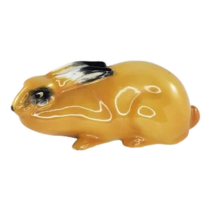 1930s Royal Doulton Hare Crouching Hn273 Rabbit Bunny Figurine
