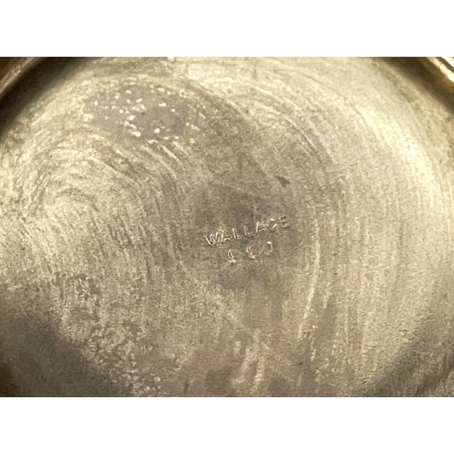 Wallace Silverplate Lidded Water Pitcher For Sale - Image 10 of 10