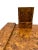 Vintage Faux Burlwood Desk Accessories - 2 Piece Set For Sale In New York - Image 6 of 7