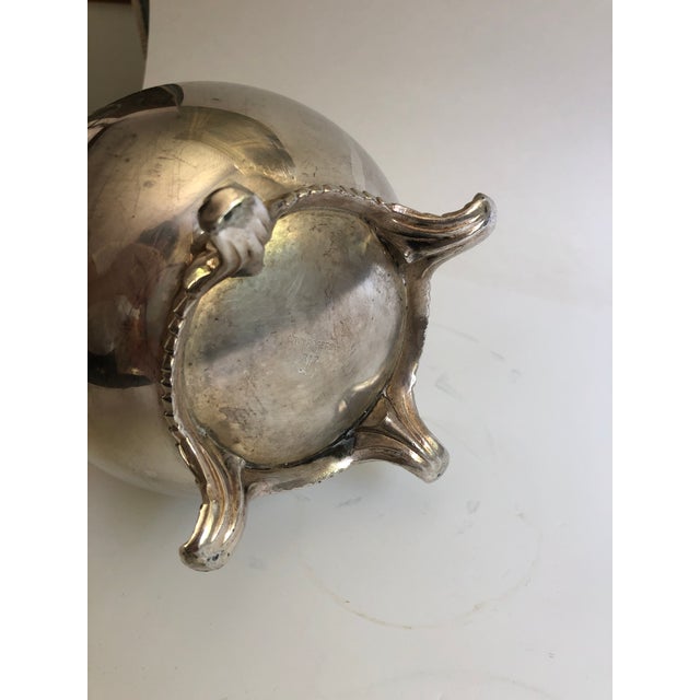 1960s Vintage Wm Rogers Silver Plated Pitcher For Sale - Image 5 of 6