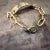 A 1990s Iconic Gilded Metal Bracelet by Emilio Pucci For Sale - Image 6 of 10