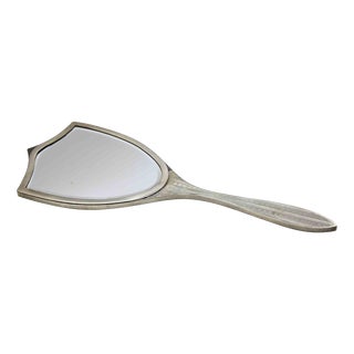 Vintage Silver Mirror, Italy, 20th Century For Sale
