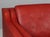 Model 2213 Three-Seat Sofa in Red Brown Leather by Børge Mogensen for Fredericia For Sale - Image 3 of 9