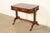 English Baker Furniture Style American Empire Carved Mahogany Game Table or Occasional Table, Circa 1970s For Sale - Image 3 of 15