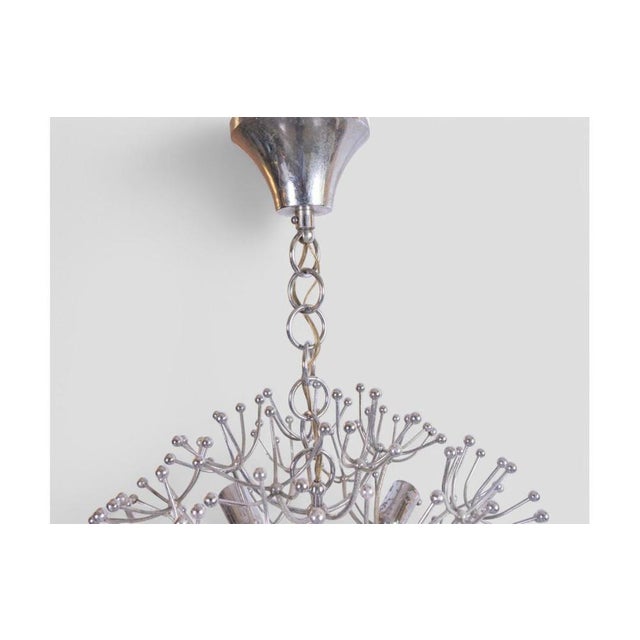 1970s Italian Sputnik Chandelier by Gaetano Sciolari, 1970s For Sale - Image 5 of 7