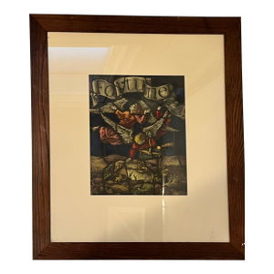 Art Deco Fortune Magazine Cover December 1940 - Framed