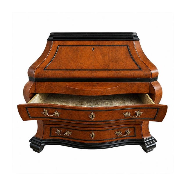 Baroque Burl Wood Dresser For Sale - Image 4 of 7