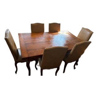 French Country Baker Milling Road Dining Table For Sale