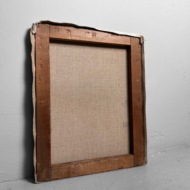 Higo, Circus, 1960s, Oil on Canvas For Sale - Image 8 of 9