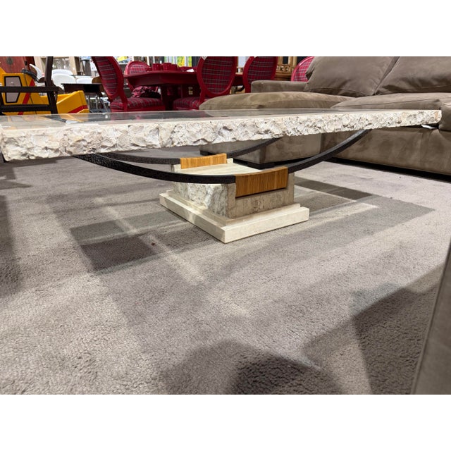 Contemporary Casa Bique Tessellated Stone Coffee Table For Sale - Image 3 of 7