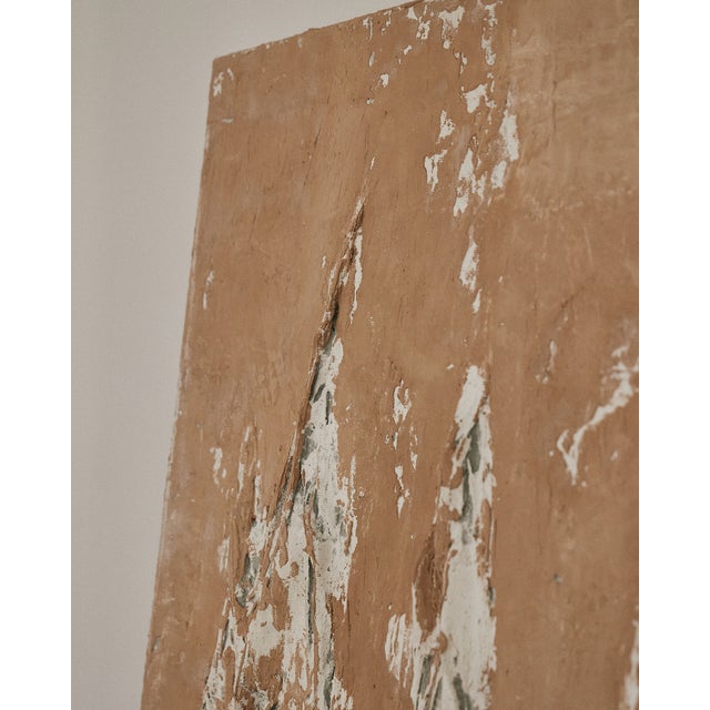 Abstract Large Mixed Media Abstract Textile Artwork on Canvas For Sale - Image 3 of 12