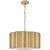 Markos Large Hanging Shade in Gild with Frosted Acrylic Designer: Alexa Hampton Canopy: 6.5" Round Mounting: Chain Shade...