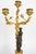 18th Century Louis XVI Gilded and Patinated Bronze Candelabras, Set of 2 For Sale - Image 5 of 8
