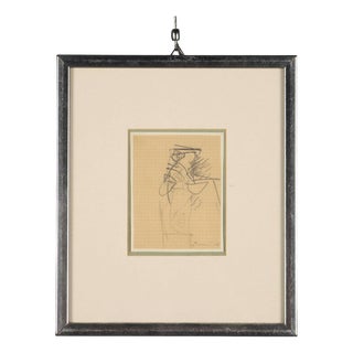 Emilio Scanavino, Figure, Artwork on Paper For Sale