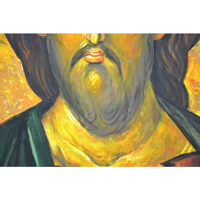 Jesus Christ 3.Modern Original Painting.Iryna Kastsova For Sale - Image 6 of 10