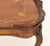 Early 20th Century Rococo Style Marquetry Inlaid Walnut Coffee Table For Sale - Image 5 of 7
