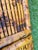 Vintage Burnt Bamboo Folding Tray Tables, a Pair For Sale - Image 9 of 10