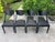 Textile Vintage Italian Postmodern Klismos Dining Chairs by Pietro Costantini, Set of 4 For Sale - Image 7 of 18