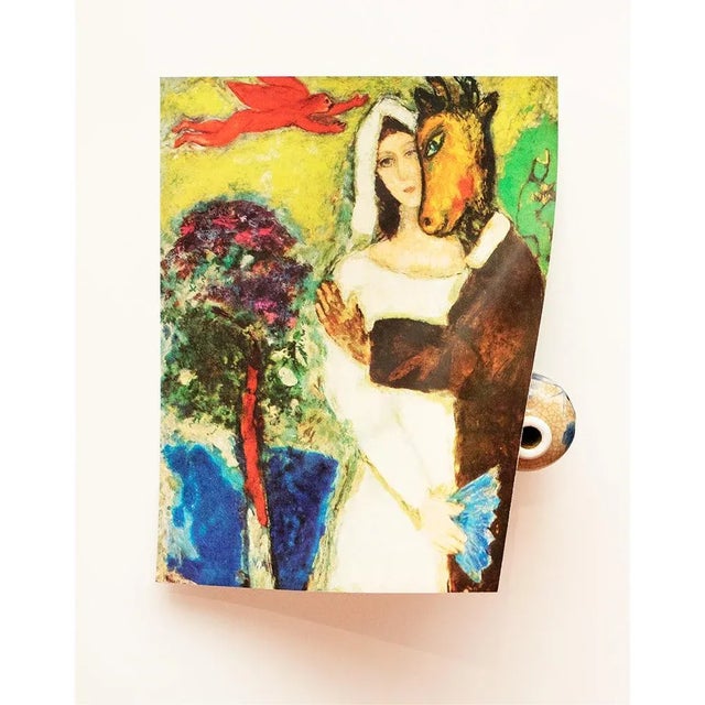 Marc Chagall 1972 After Marc Chagall "Midsummer Night's Dream", Full-Color Parisian Print For Sale - Image 4 of 7