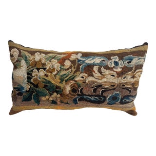 Pillow Crafted From an Exquisite 18th-Century Tapestry For Sale