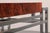 Aldo Tura Chrome and Wood Console Table from Aldo Tura, 1970s For Sale - Image 4 of 10