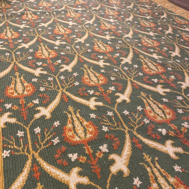 Vintage Hand Woven Greek Textile Art Tapestry For Sale In Atlanta - Image 6 of 12