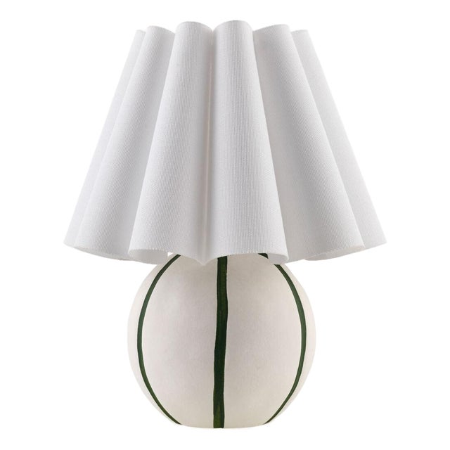 Kinki Accent Table Lamp Green For Sale