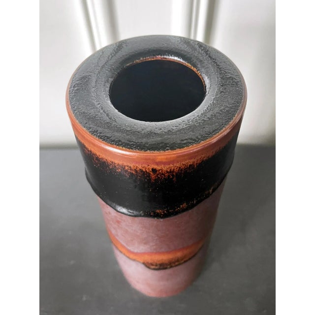 Ceramic Mid 20th Century Ceramic Vase by Brother Thomas Bezanson For Sale - Image 7 of 13