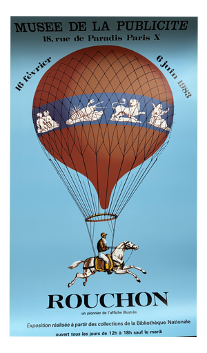 Jean Alexis Rouchon Exhibition Poster, 1983