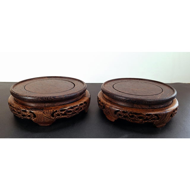 Pair of Chinese Porcelain Lidded Denglongpings For Sale - Image 10 of 10