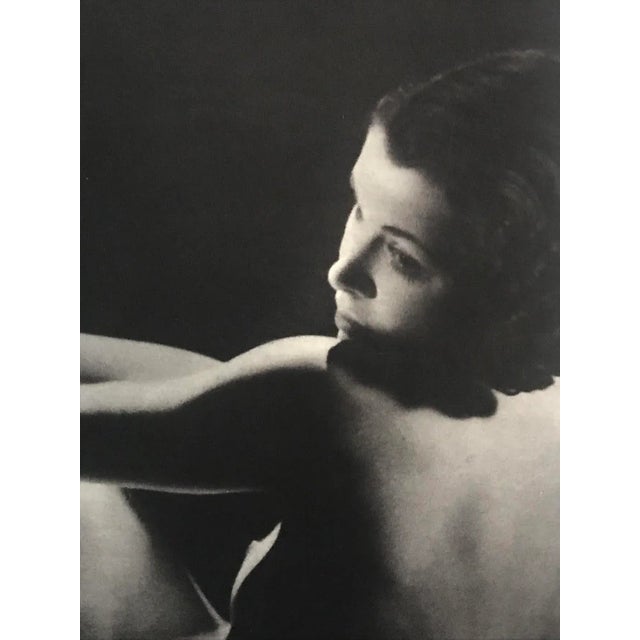 Original Vintage Art Deco Photo Gravure of a Female Nude by John Everard Circa 1930 For Sale - Image 4 of 5
