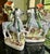 These are the real deal! Made in England by Staffordshire in the mid 19th century. The zebras are from the African series...