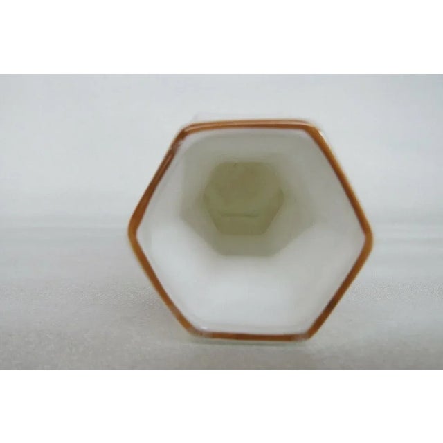 Crown Staffordshire Rangoon Dragon Small English Bone China Vase For Sale - Image 10 of 11