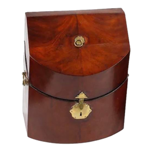 Antique English Mahogany Knife Box