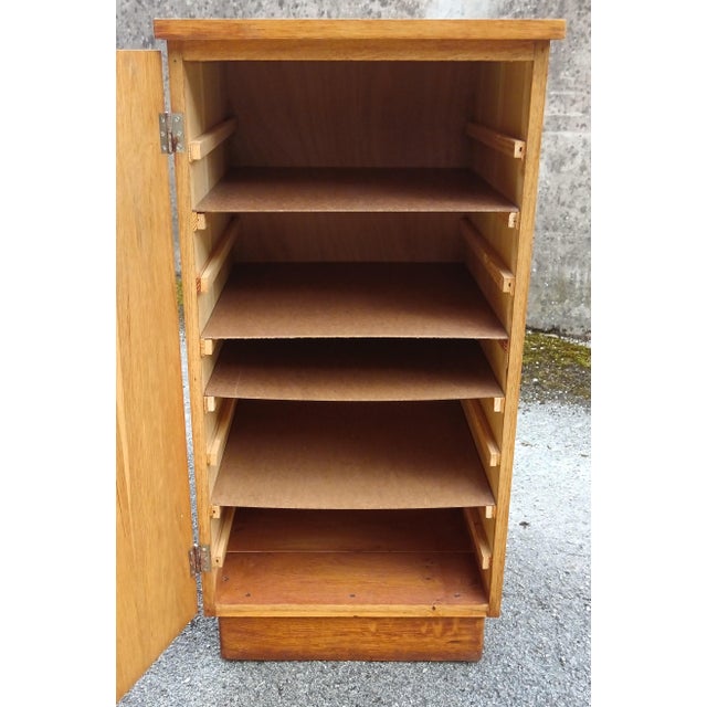 Vintage French Filing Cabinet, 1970 For Sale - Image 6 of 11