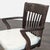 Pottery Barn Americana Series Wooden Office Chair With Cushion and Wheels For Sale In San Francisco - Image 6 of 9