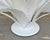 Modern Currey & Company Modern White Meta Agave Sculptures Pair For Sale - Image 3 of 6