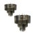 Murano Glass Sputnik Chandeliers by Simoeng, Set of 2 For Sale - Image 9 of 9