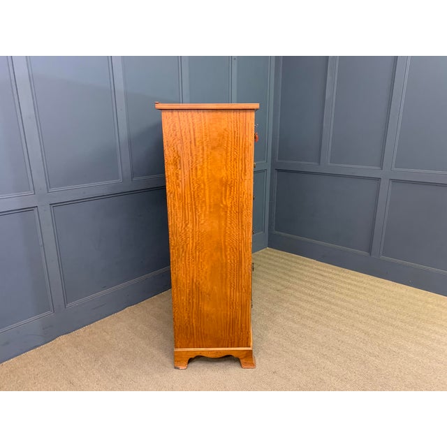 Inlaid Satinwood Tallboy, 1905 For Sale - Image 12 of 18