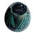 1970s Sgraffito Ceramic Vase in the Style of Aldo Londi for Bitossi For Sale - Image 11 of 12