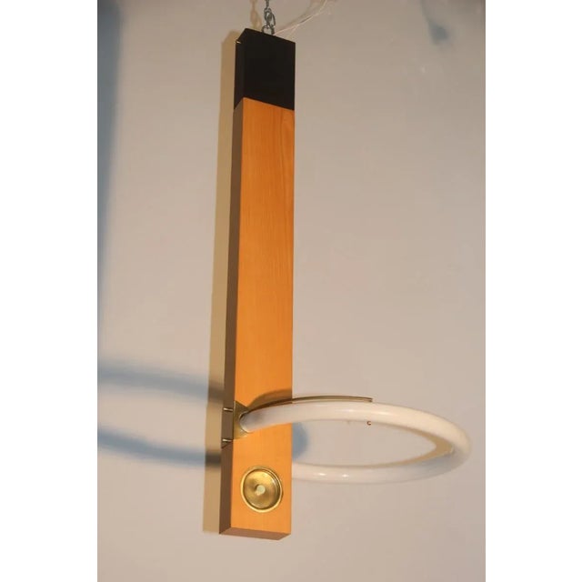 1980s Italian Minimalist Neon Lamp, 1980 For Sale - Image 5 of 17