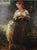 A beautifully rendered 19th-century Academic-style pastoral oil painting on canvas, painted after William-Adolphe...