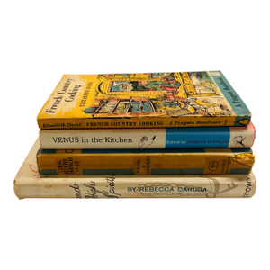 Vintage Cookbooks Set/4