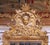 French 18th Century French Regence Carved Giltwood Wall Mirror With Cherub Crest For Sale - Image 3 of 11