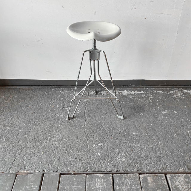 Product: bar stool | stool style: industrial · 1990s manufacturer: yasu sasamoto · dulton co. Ltd material: chrome-plated...