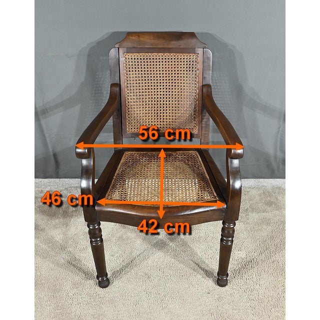 Louis Philippe Style Hairdressers Armchair in Beech, Early 20th Century For Sale - Image 18 of 18